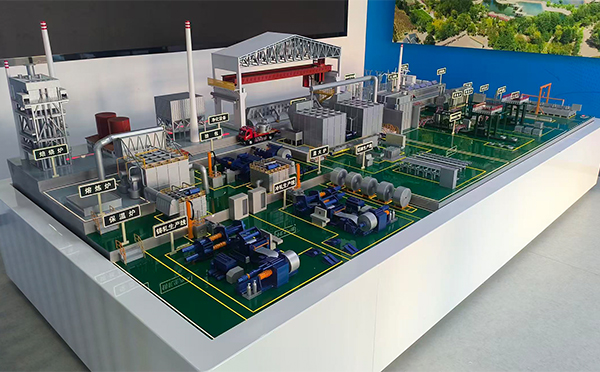 酒钢集团东铝厂-铝材生产线镇原机械模型 酒钢集团东铝厂-铝材生产线镇原机械模型